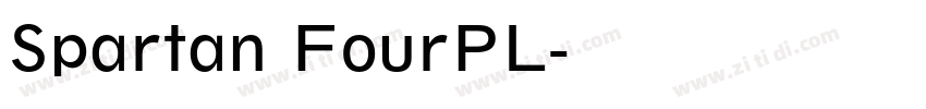Spartan FourPL字体转换